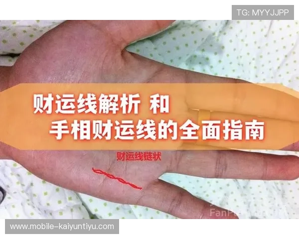 开运线图解详细教程让你轻松识别命理中的关键运势线索